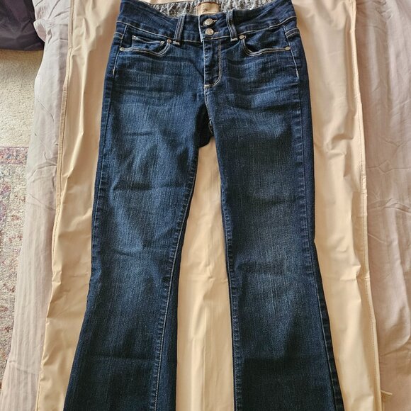 Paige Hidden Hills Bootcut Denim Size 27 - Picture 1 of 7